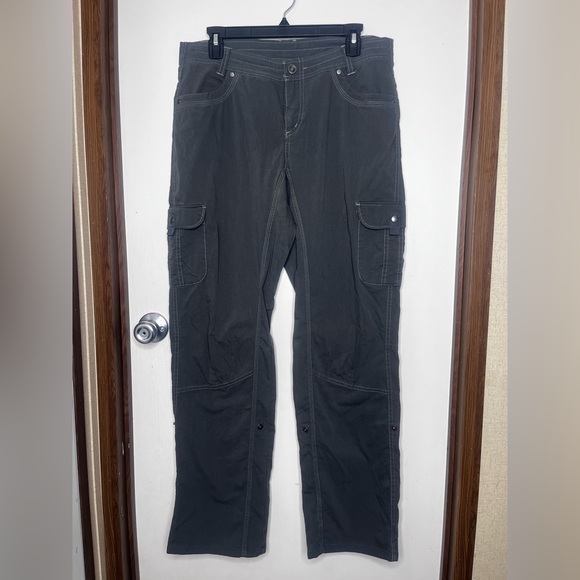 Kuhl Splash Roll-Up Cargo Convertible Pants Women’s Size 12 Gray - Picture 1 of 13